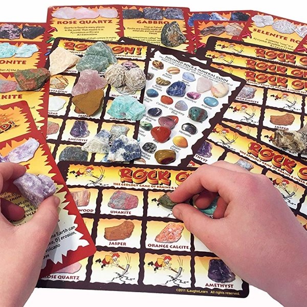 Geology Game with Rock & Mineral Collection