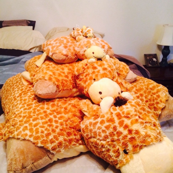 Giraffe Pillow Pet