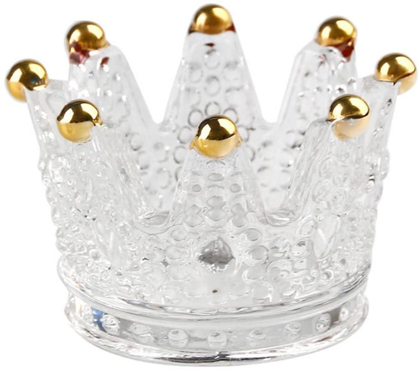 Glass Crown Ashtray