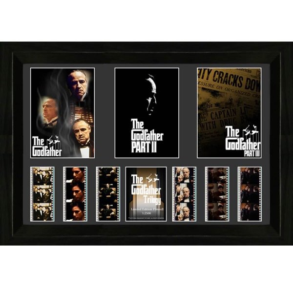 Godfather Trilogy Framed Film Cell Display