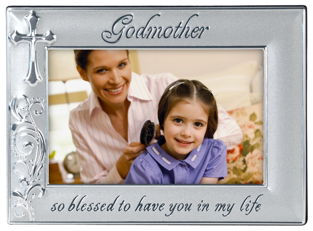 Godfather with Cross Picture Frame