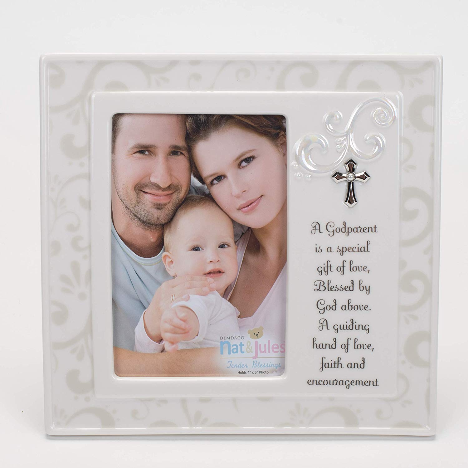 Godparent Porcelain Picture Frame