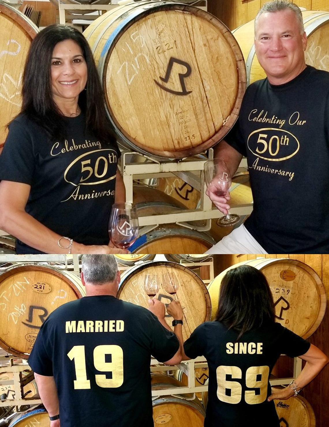 Golden Anniversary Matching T-shirts
