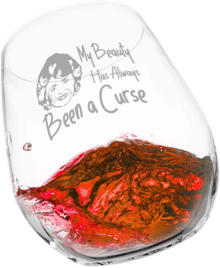 Golden Girls Inspired  Wine Glass Set