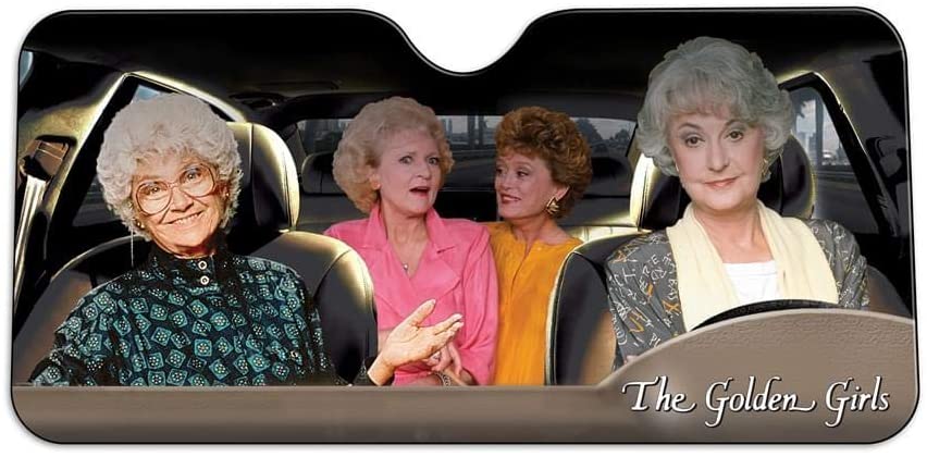 Golden Girls Windshield Sun Shade Visor