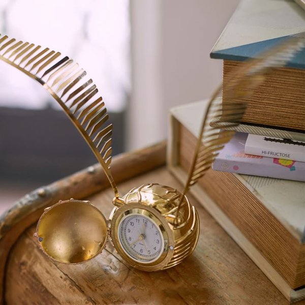 Golden Snitch Clock