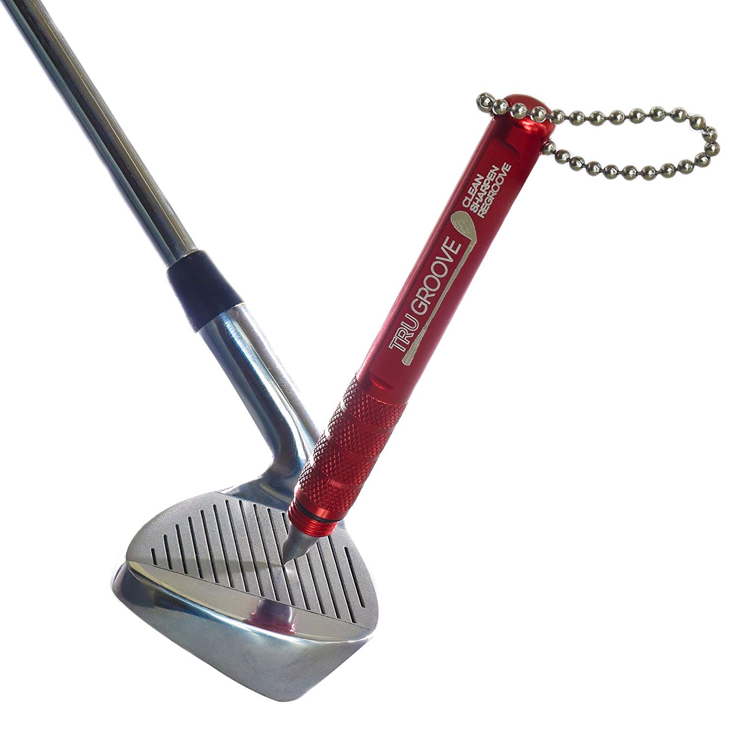 Golf Club Groove Sharpener Keychain