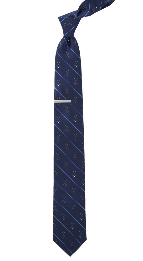 Golf Club Stripe Tie