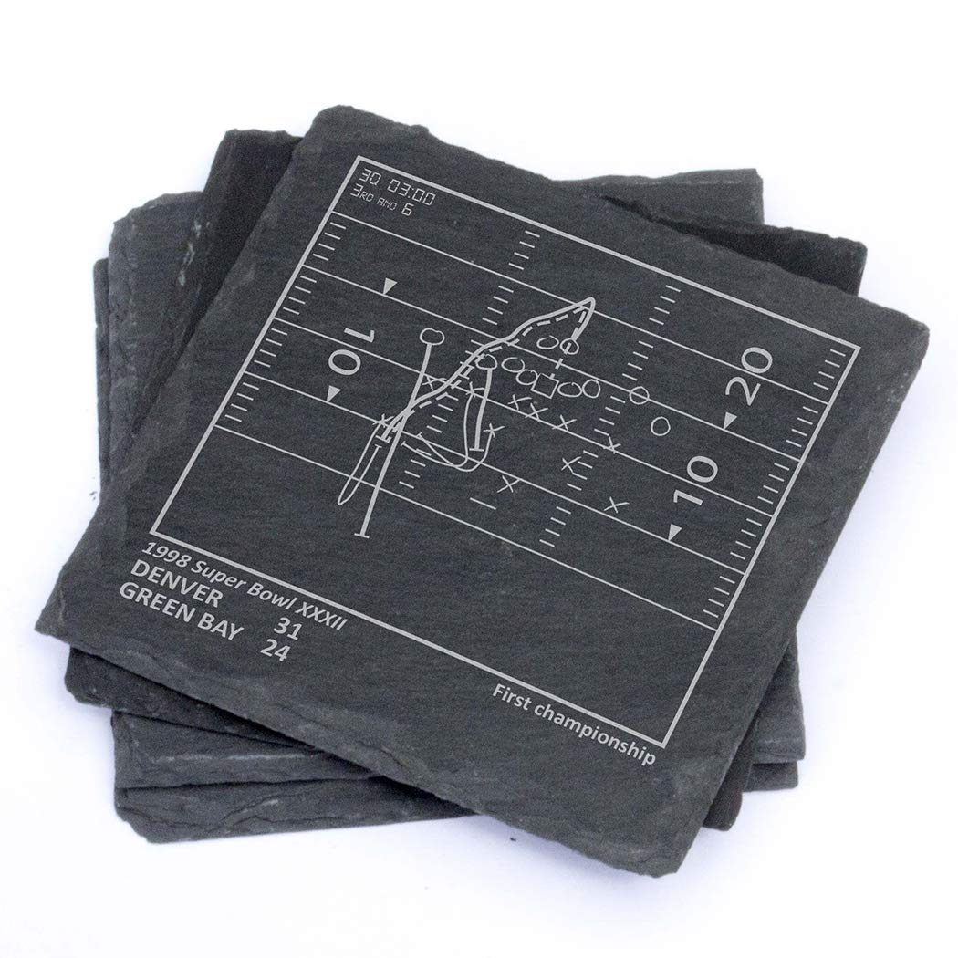 Greatest Football Plays Coasters