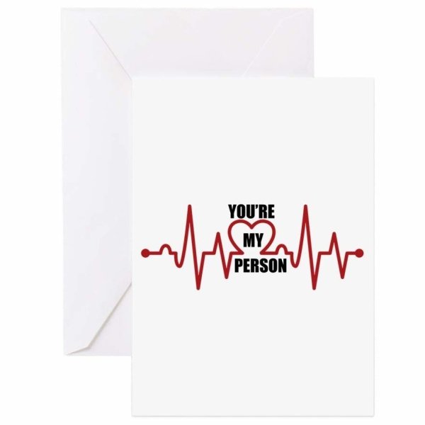 Grey's Anatomy My Person - Greeting Card