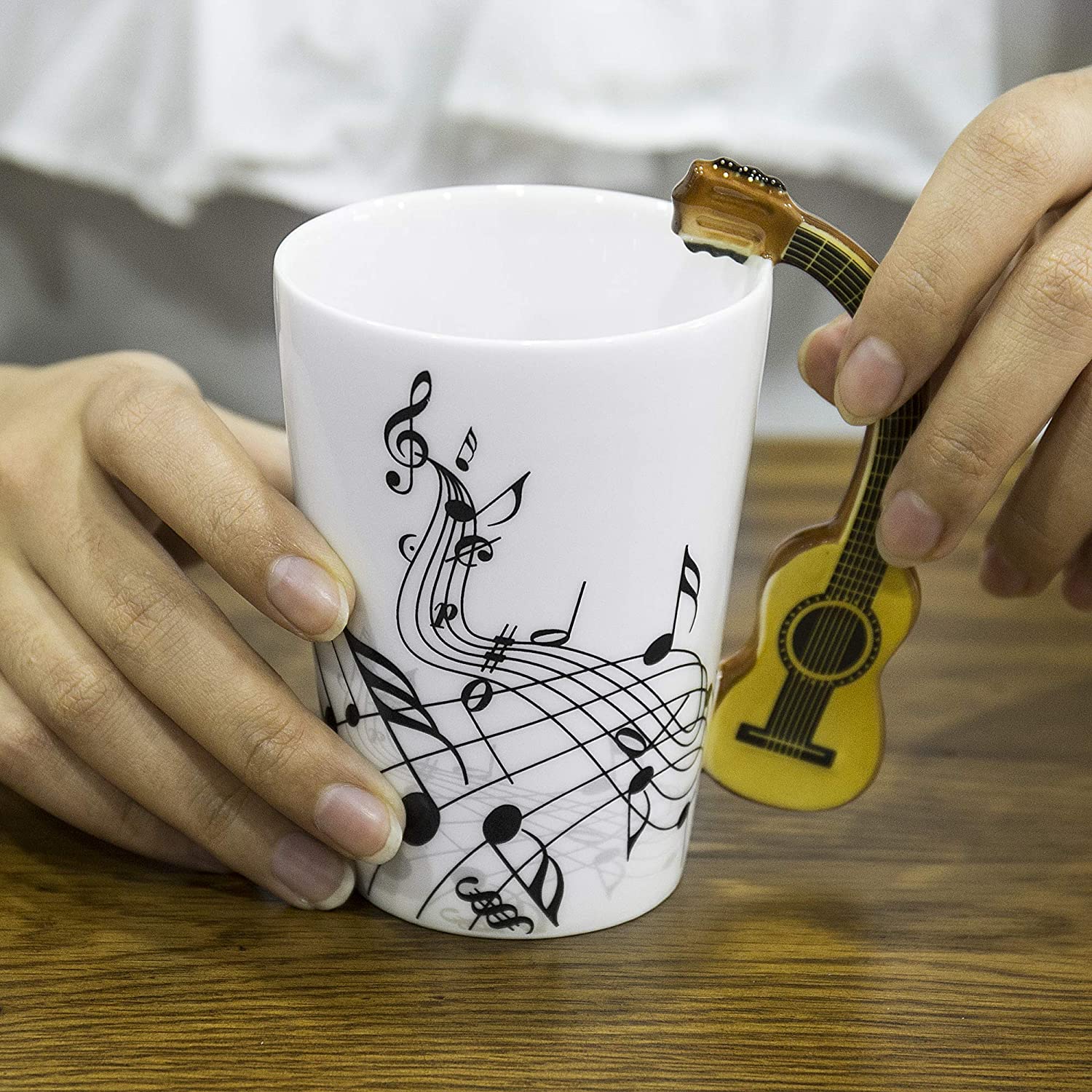 Guitar Ceramic Cup