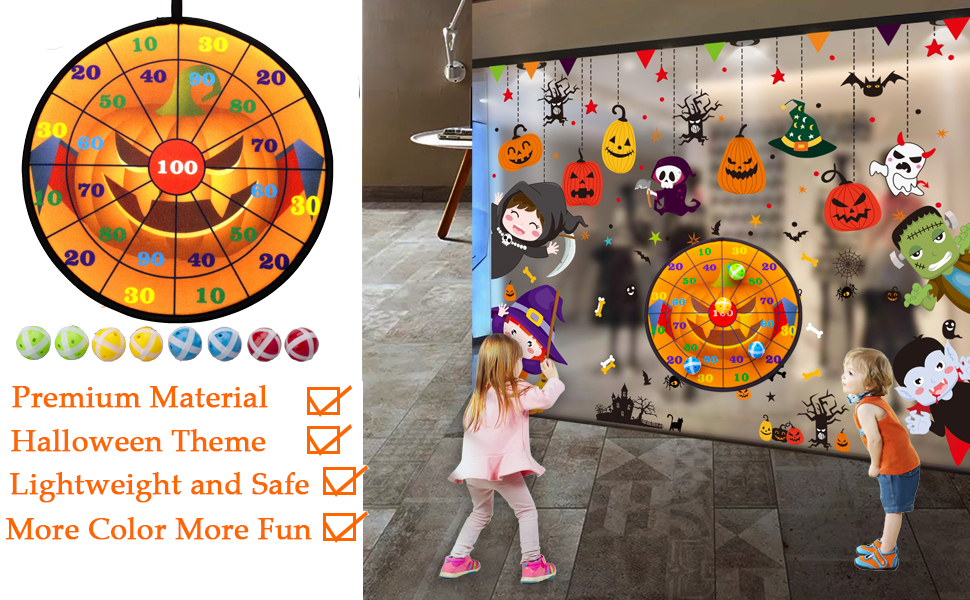 Halloween Theme Dartboard