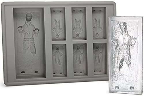 Han Solo in Carbonite Silicone Ice Tray