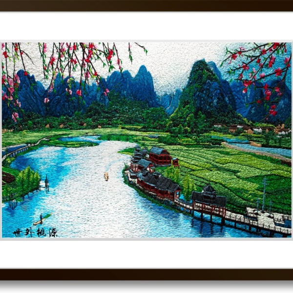 Hand Designed Chinese Silk Embroidery