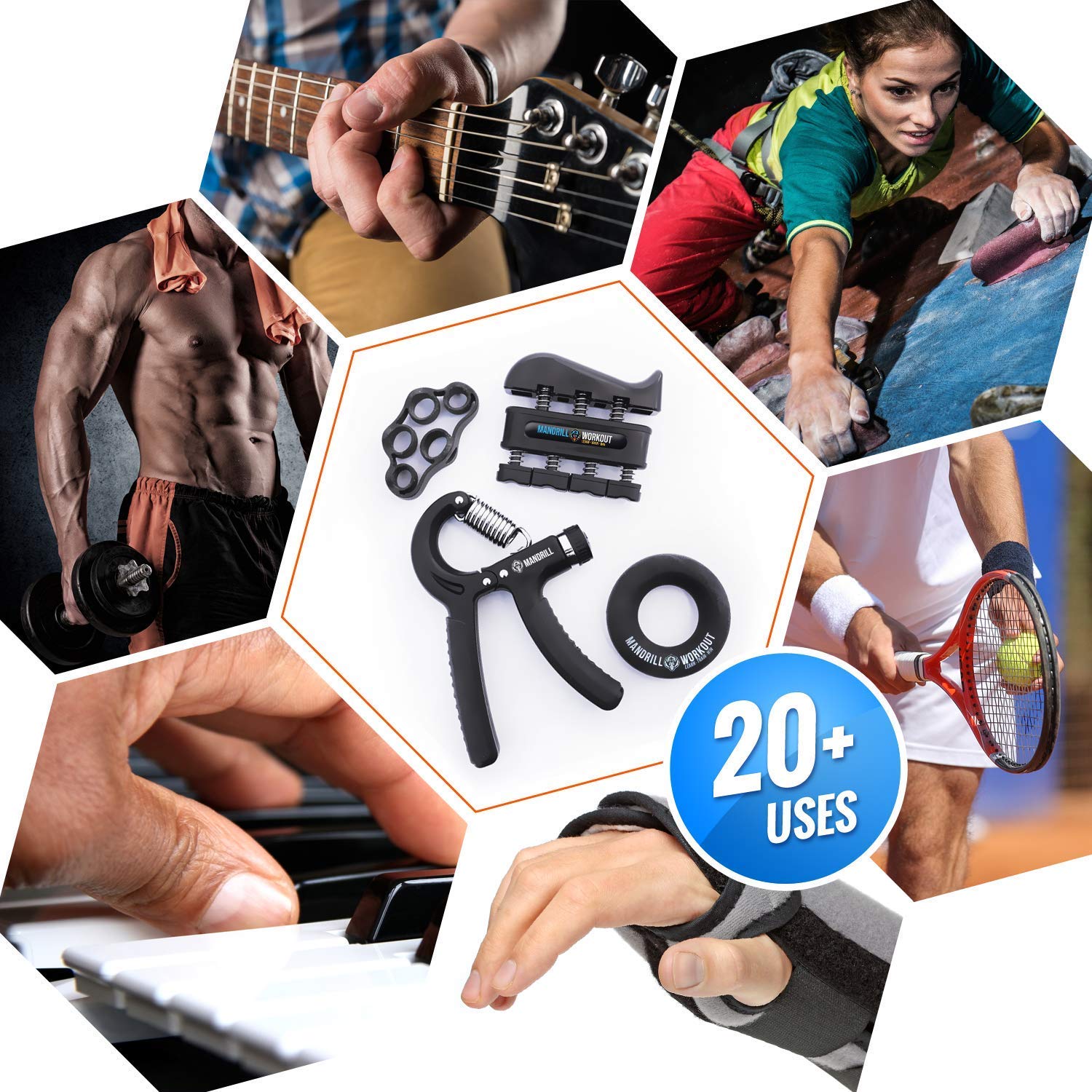 Hand Grip Strengthener Workout