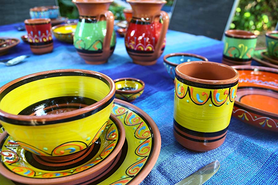 Hand Painted Spanish Salsa Bowls