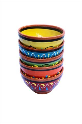 Hand Painted Spanish Salsa Bowls