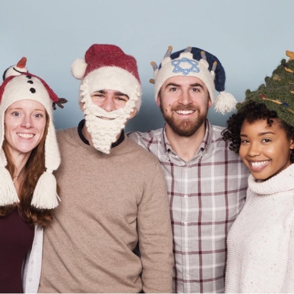 Handcrafted Festive Holiday Hat