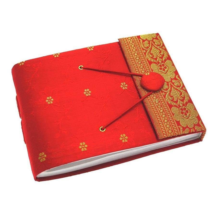 Handmade Small Sari Photo Album