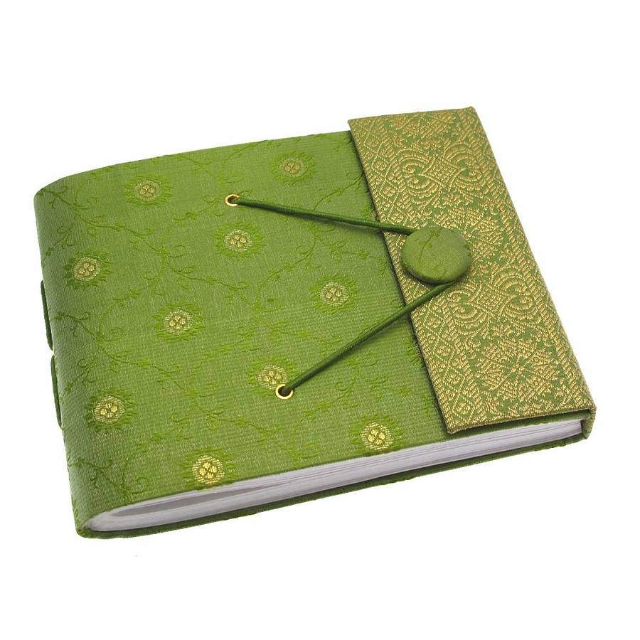 Handmade Small Sari Photo Album