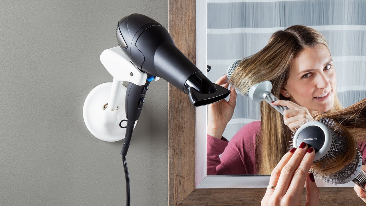 Hands-Free Hair Dryer Holder