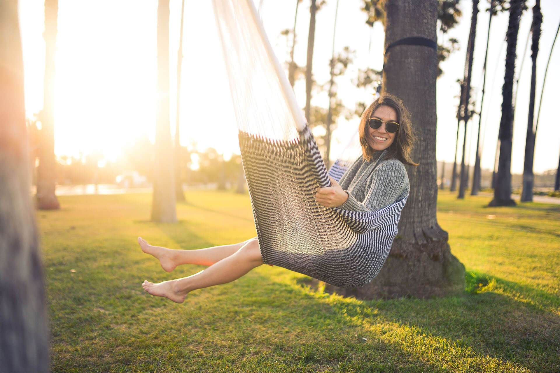 Handwoven Natural Hammock