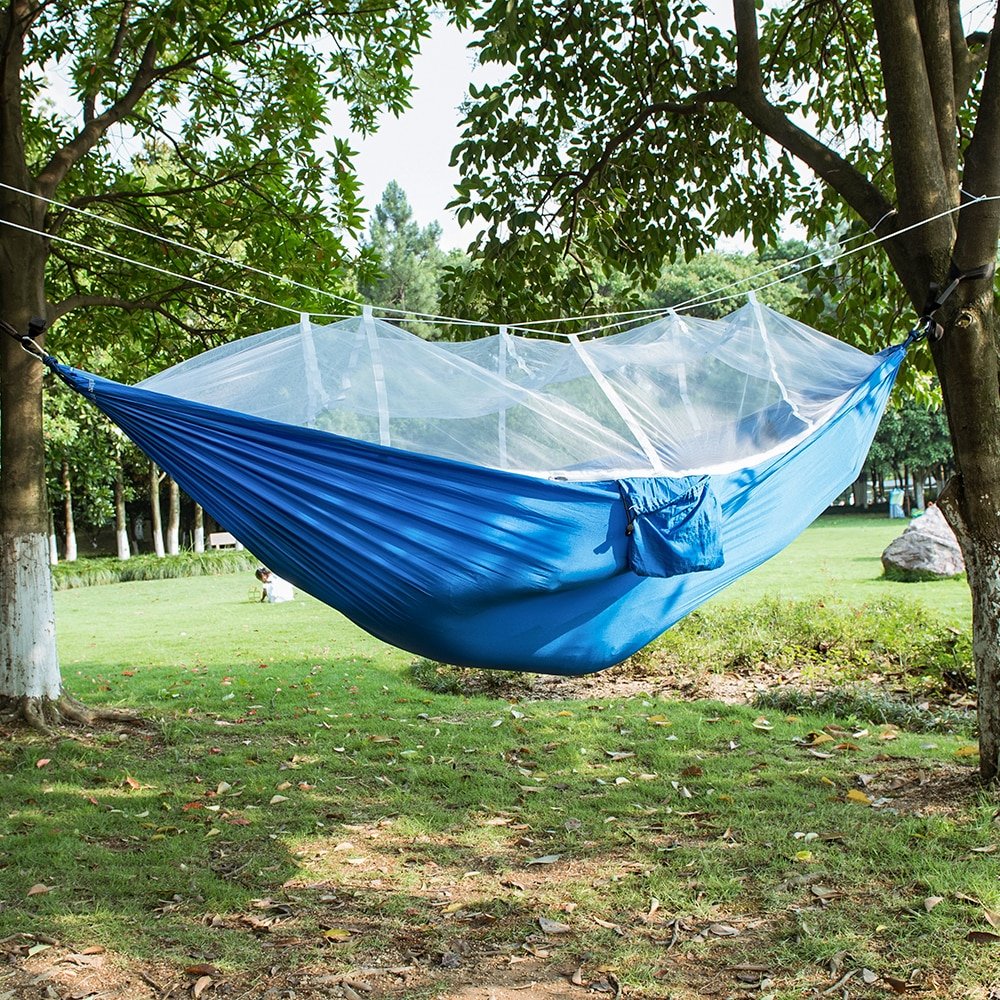 Hanging Bed With Mosquito Net 