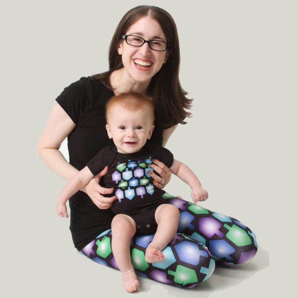 Hanukkah Dreidel Leggings