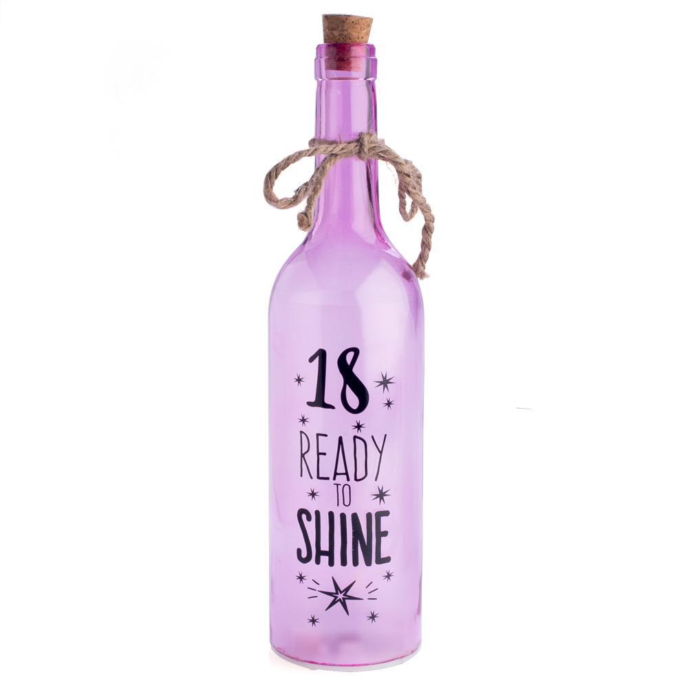 Happy Birthday Light Up Wishing Bottle