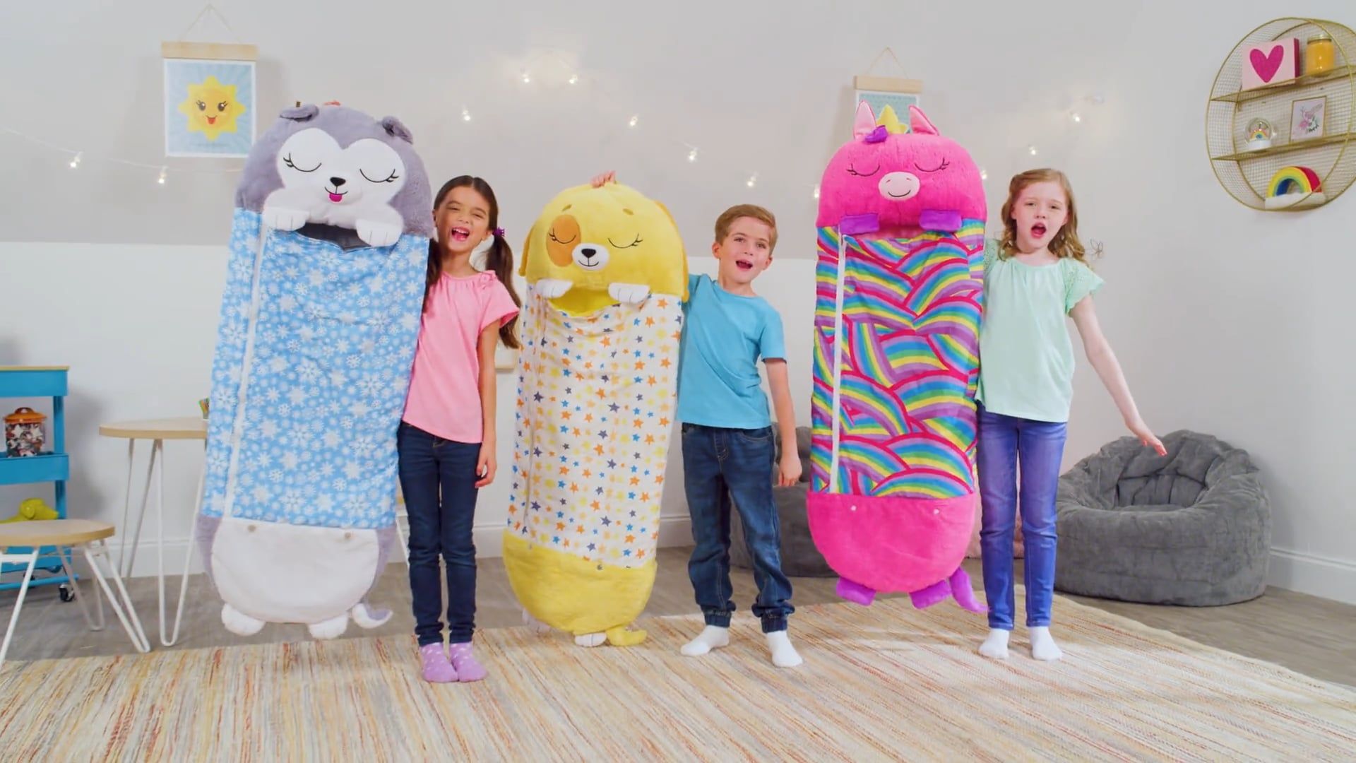 Happy Nappers Pillow & Sleepy Sack Set