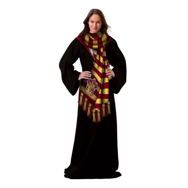 Harry Potter Blanket with Sleeves