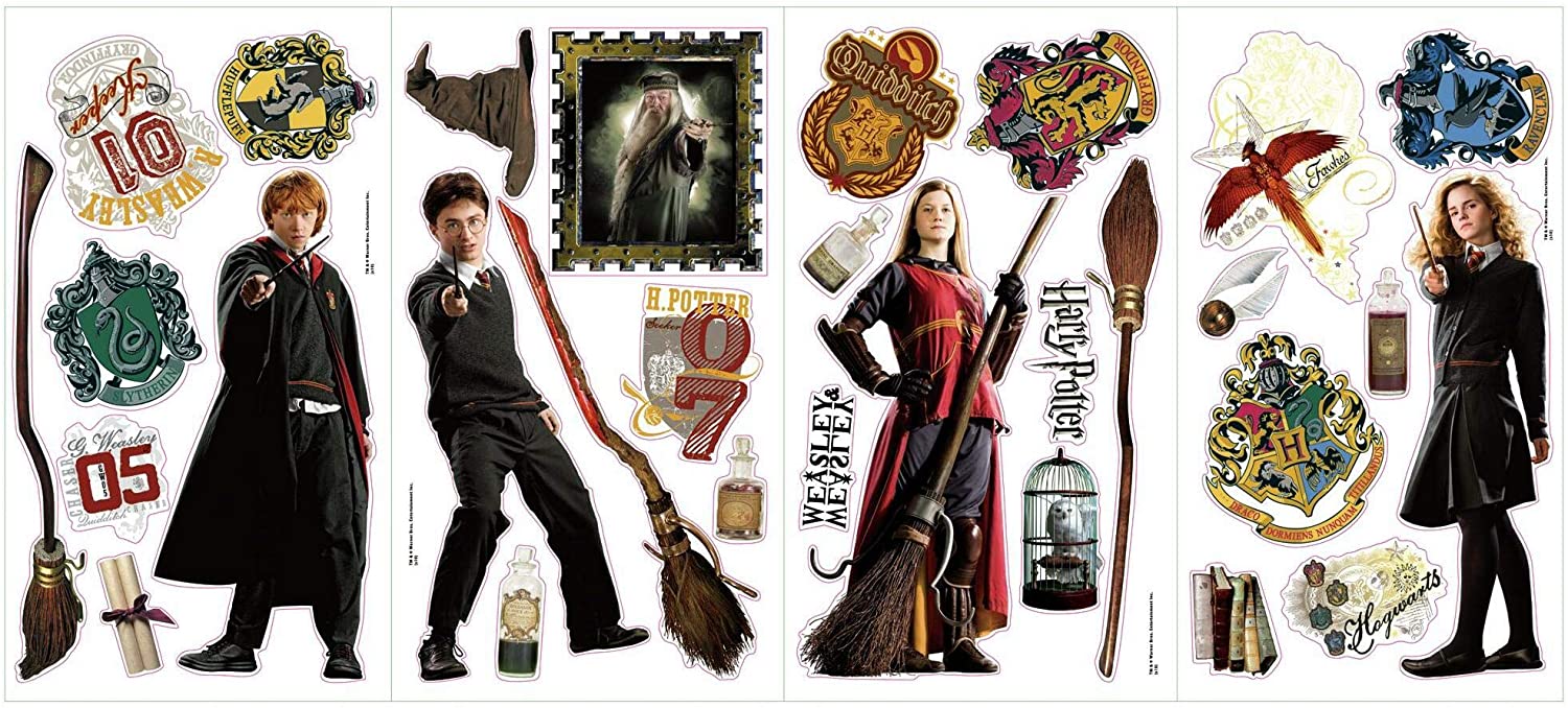 Harry Potter Peel and Stick Wall Decals