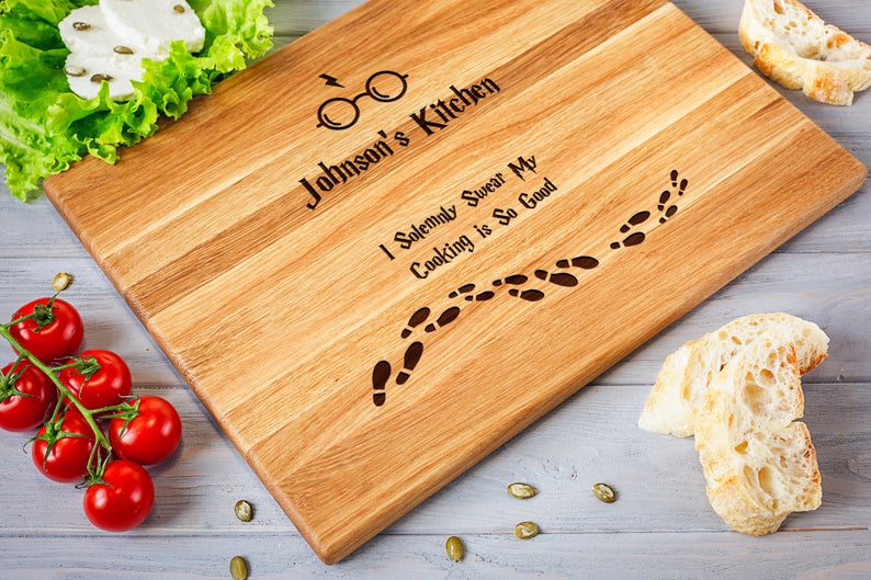 Harry Potter Personalized Cutting Board