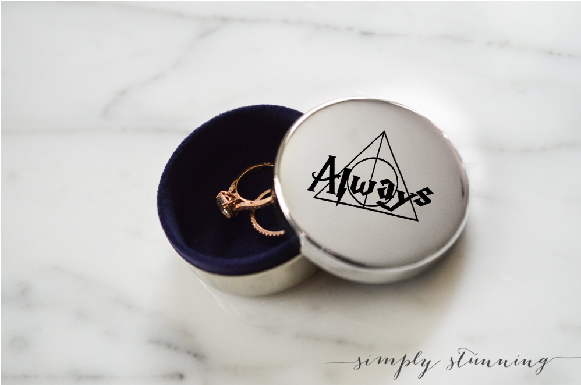 Harry Potter Themed Ring Holder