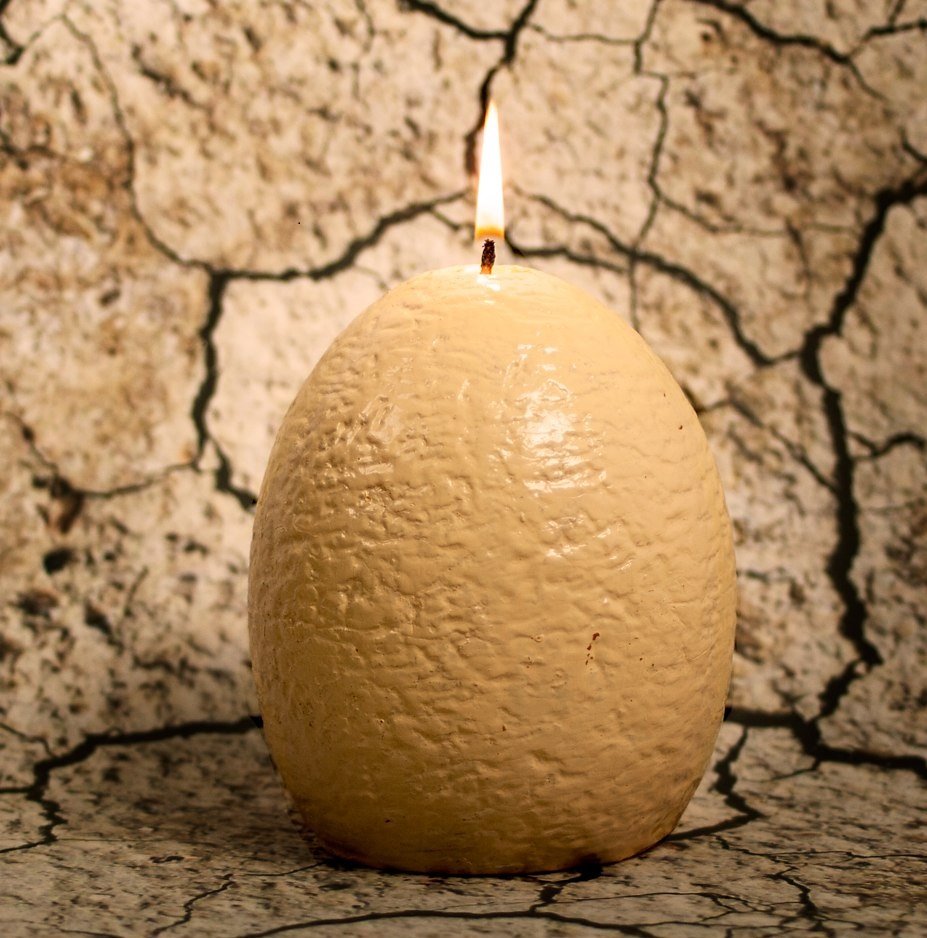 Hatching Dinosaur Candle