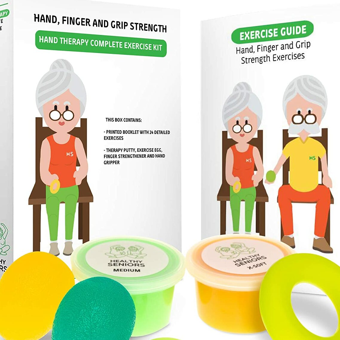 Healthy Seniors Complete Hand Therapy Set