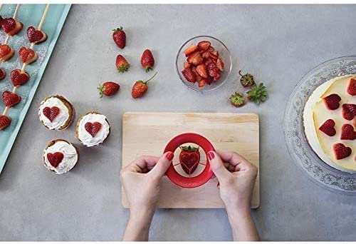 Heart Shaped Strawberry Cutter