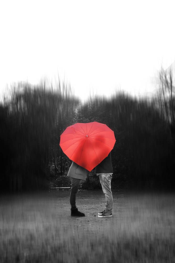 Heart Shaped Umbrella