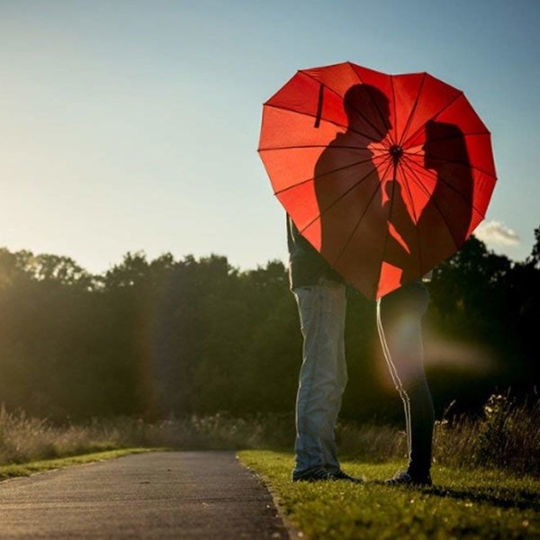 Heart Shaped Umbrella