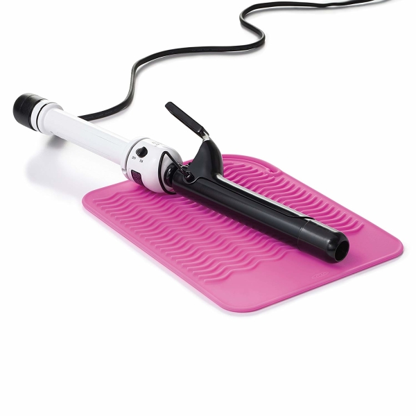 Heat Resistant Silicone Travel Mat for Curling Irons and Flat Irons