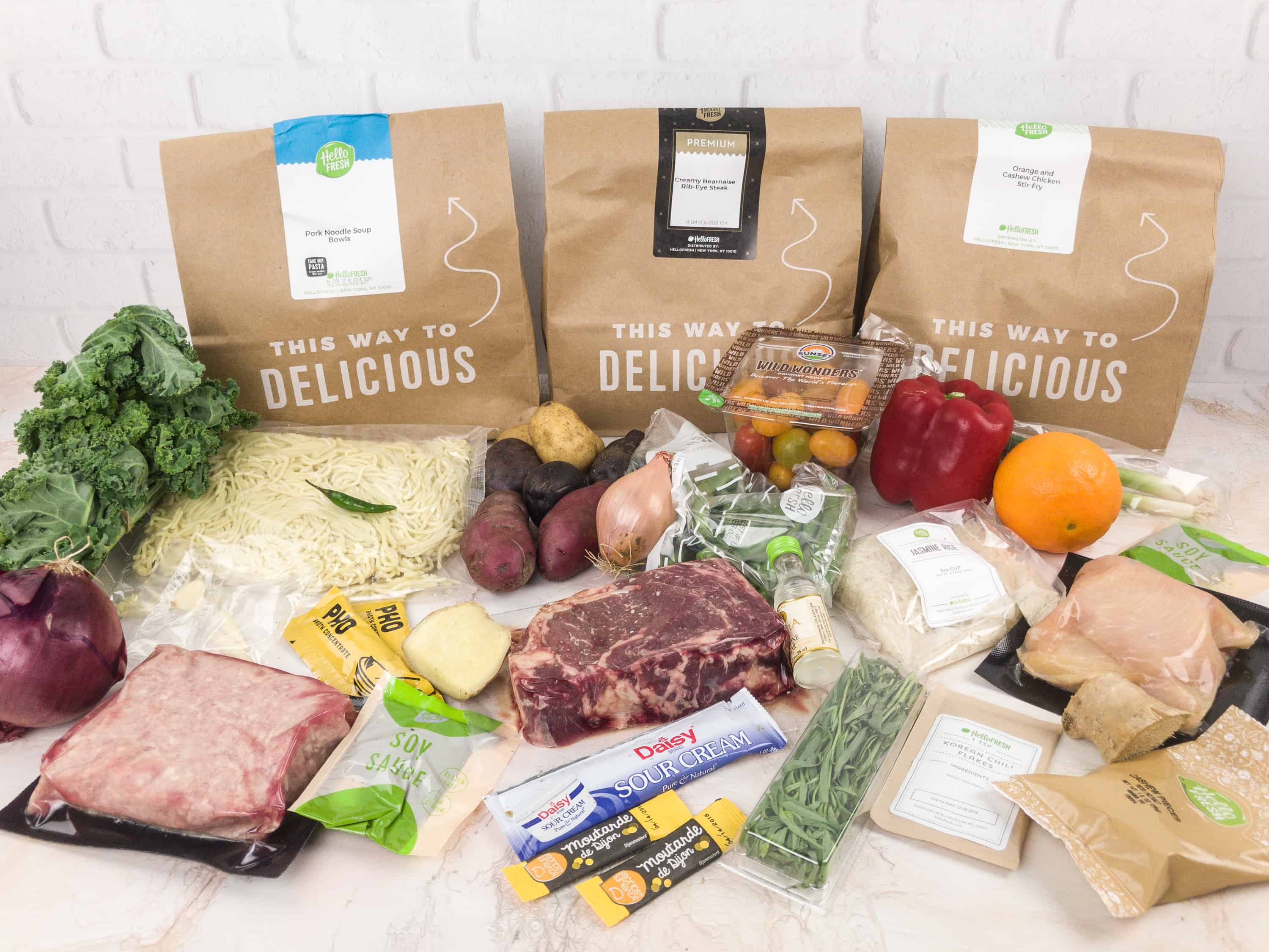 Hello Fresh Meal Kit Subscription