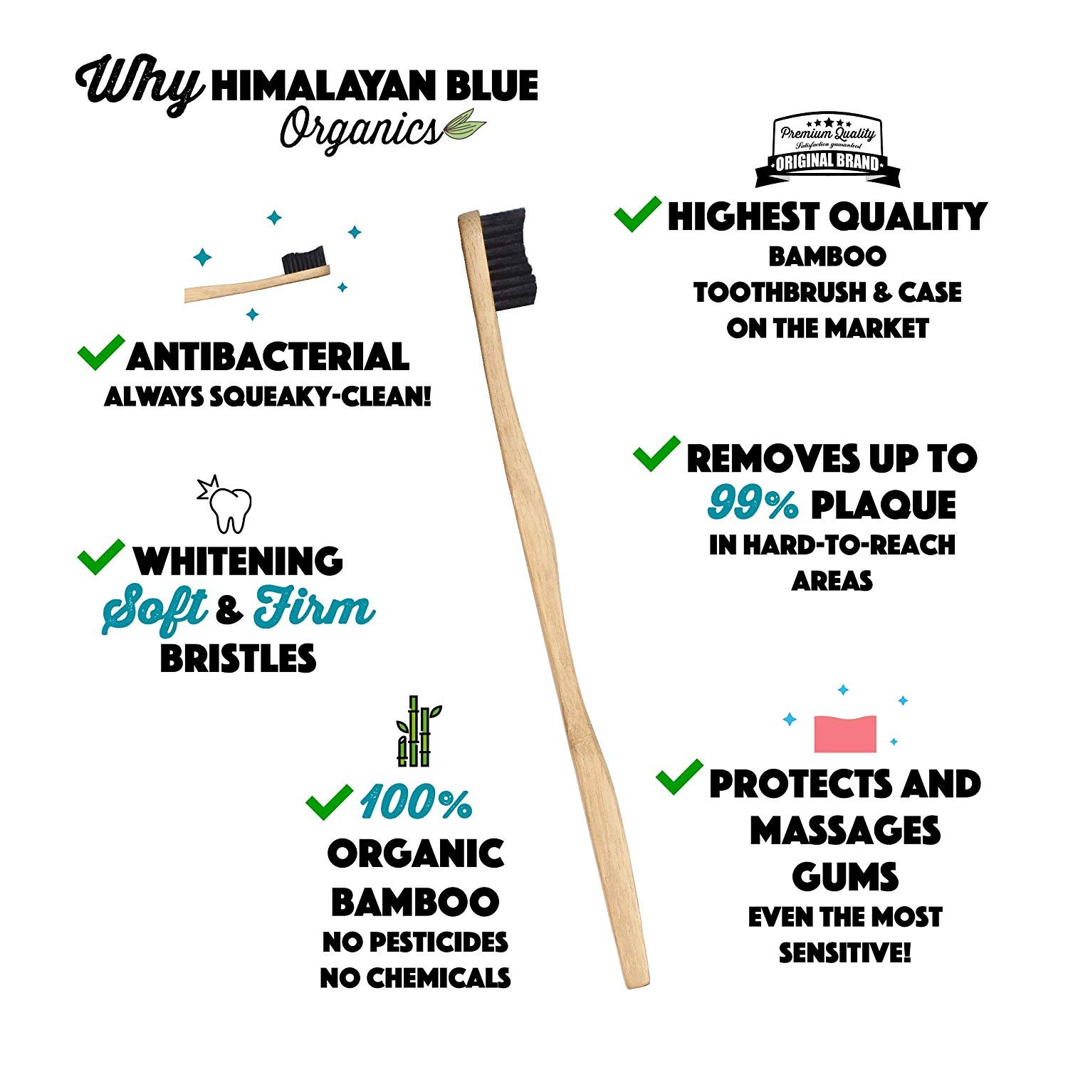 Himalayan Bamboo Charcoal Toothbrush