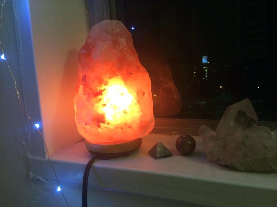 Himalayan Glow Crystal Salt Lamp