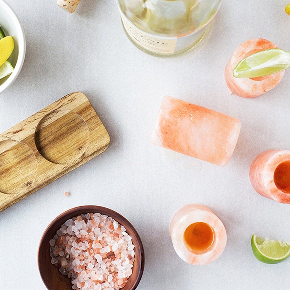 Himalayan Salt Shot Glasses