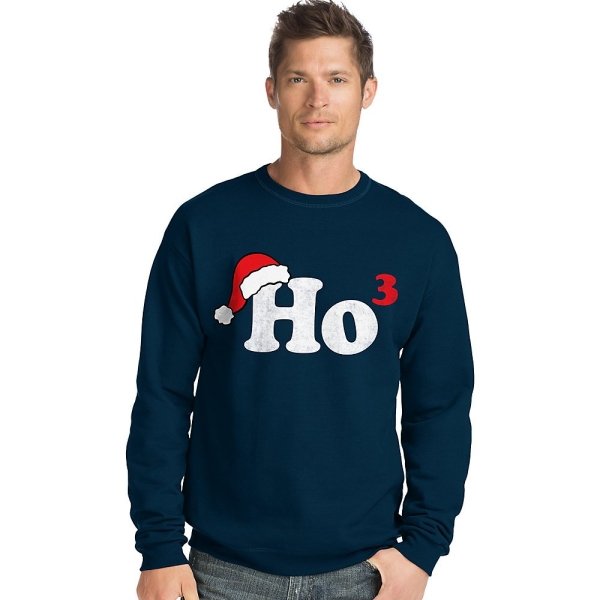 Ho Men's Ugly Christmas Sweatshirt