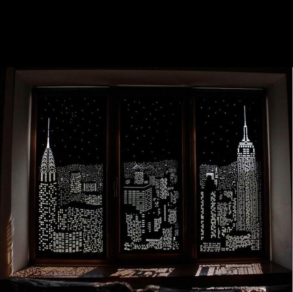 HoleRoll: Blackout Curtains With Holes That Create Incredible City Views