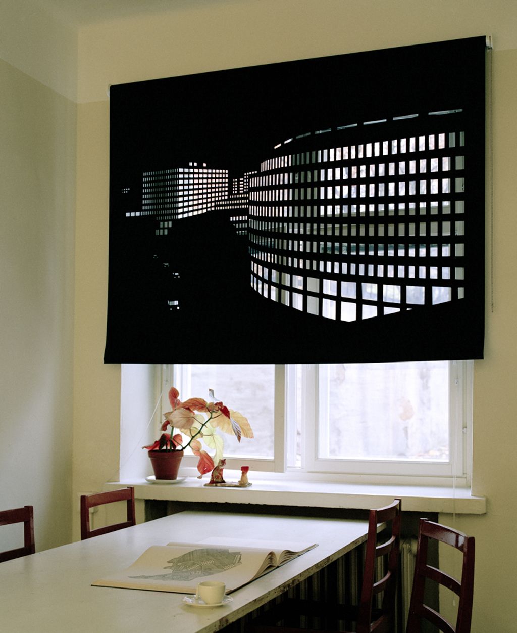 HoleRoll: Blackout Curtains With Holes That Create Incredible City Views