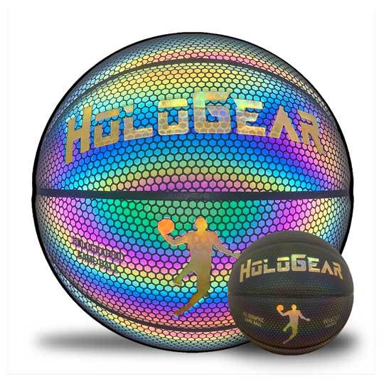 Holographic Glowing Basketball