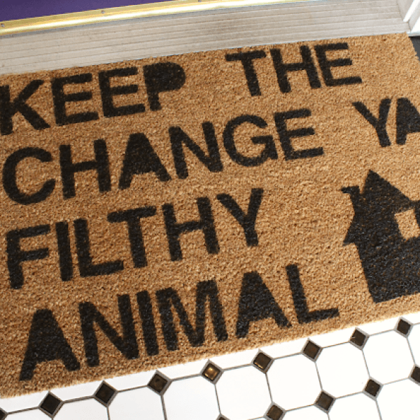 Home Alone' Inspired Doormat