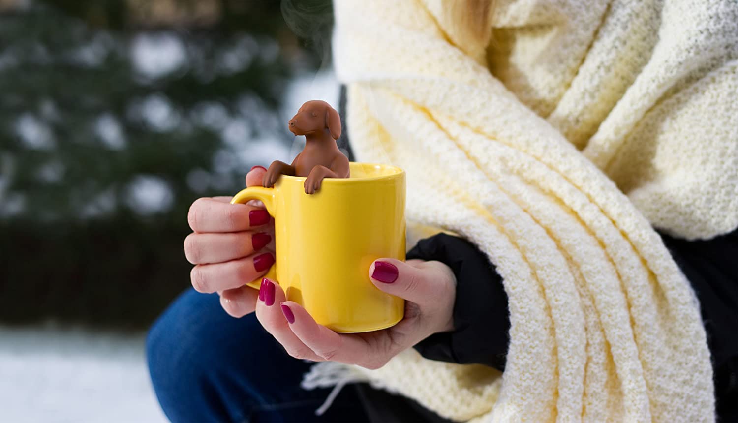 Hot Dog Silicone Tea Infuser